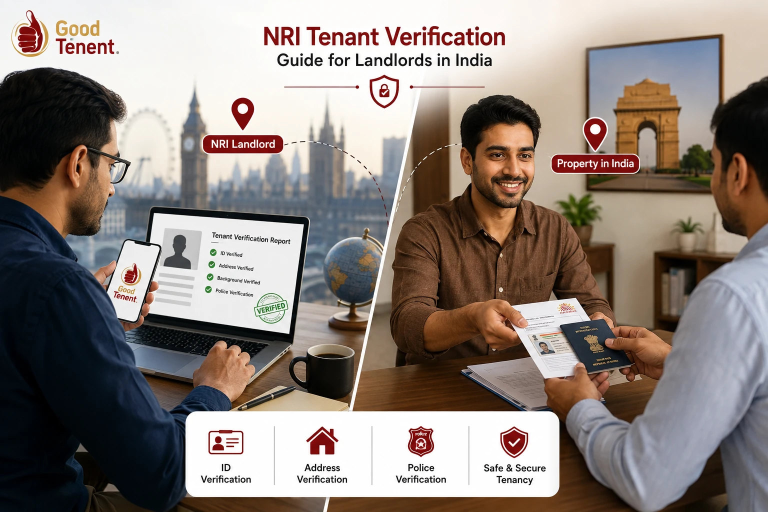 Tenant Background Verification for NRIs Renting Out Property in India