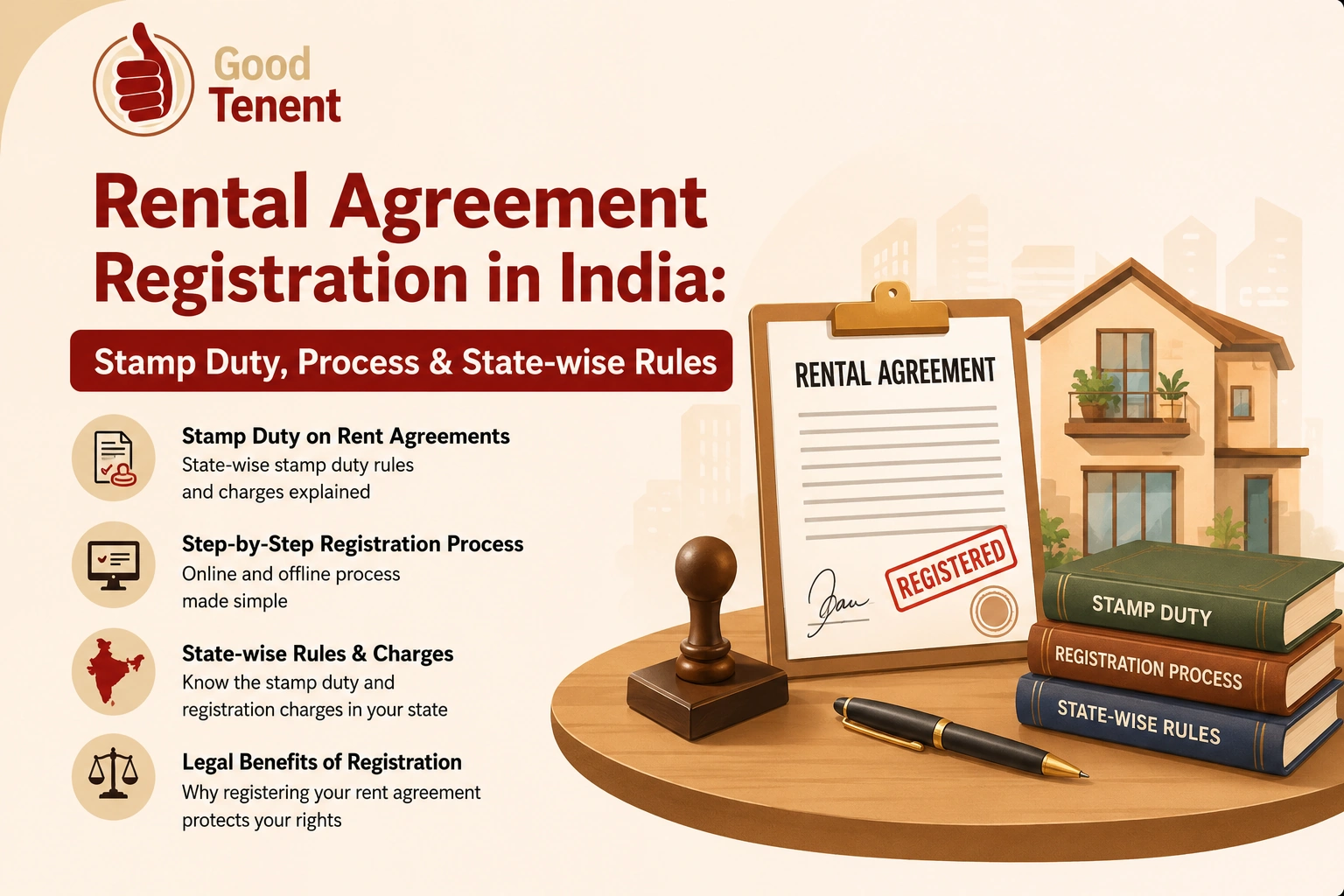 Rental Agreement Registration in India: Stamp Duty, Process & State-wise Rules