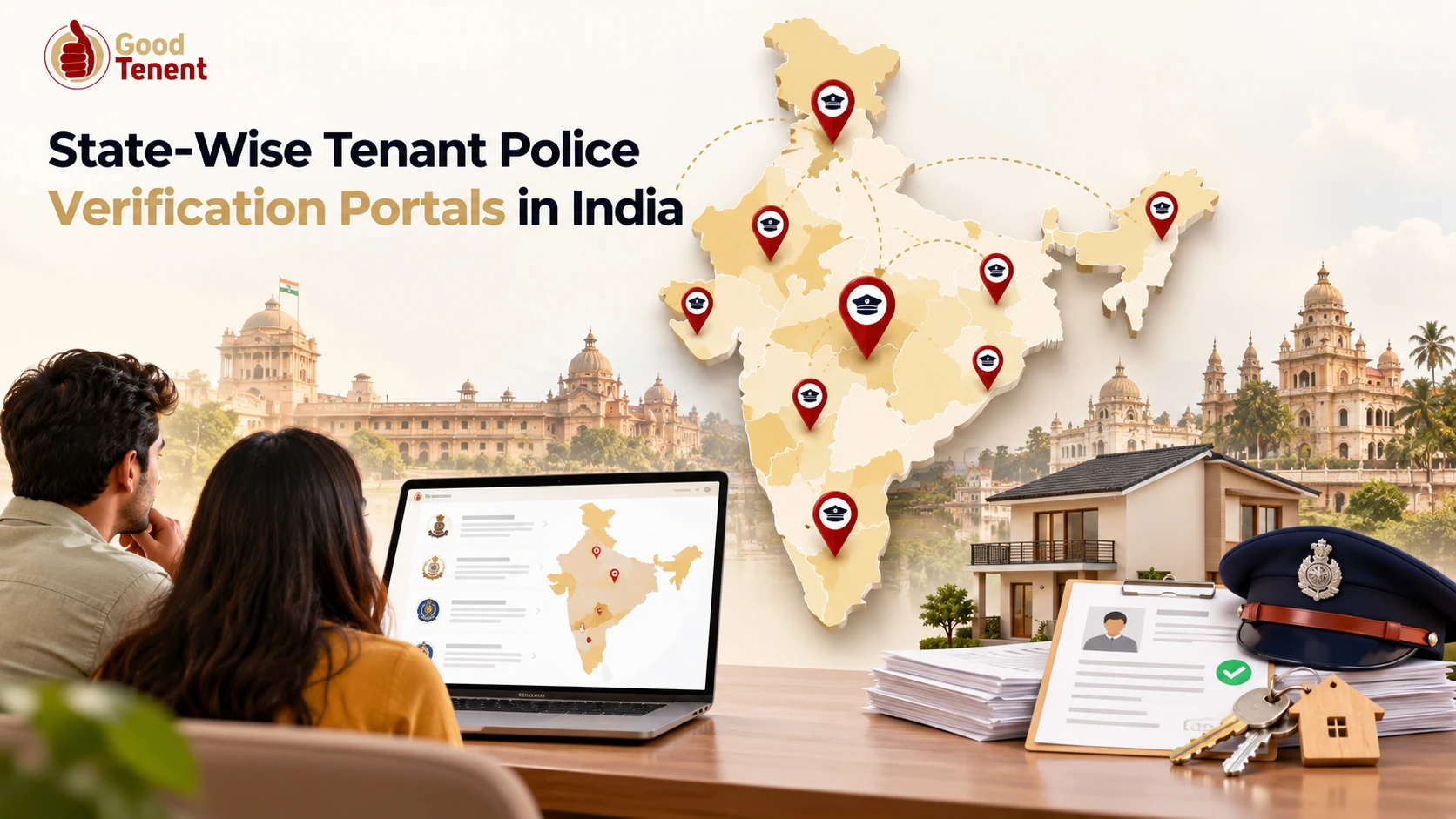 State-Wise Tenant Police Verification Portals in India (Official Links)