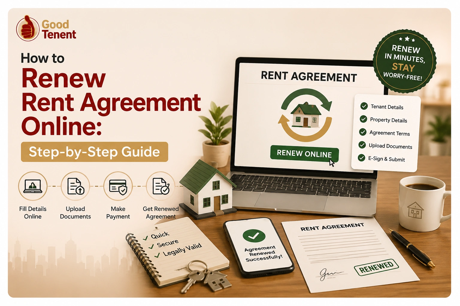 How to Renew Rent Agreement Online: Step-by-Step Guide