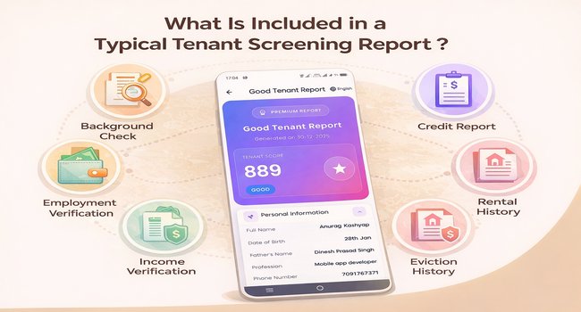 What Is Included in a Typical Tenant Screening Report